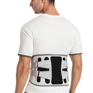 Ceinture de soutien lombaire respirante et réglable avec plaque en acier pour la fixation de la taille, idéale pour le fitness et le soulagement des douleurs dorsales - Product Image 2