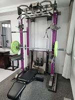 Rack de musculation tout-en-un commercial, équipement de fitness, machine multifonctionnelle Smith Squat Rack pour usage domestique
