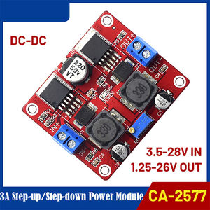 DC-DC <span class=keywords><strong>CA</strong></span>-2577 modul Step-up dan Step-down otomatis beradaptasi dengan modul LM2596S Panel surya - Product Image 2