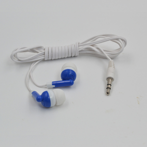Écouteurs filaires intra-auriculaires bleus, 3.5mm et PCV, oreillettes avec fil, mignonnes, pour la pratique d'avion, livraison - Product Image 4