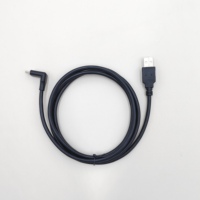 Kabel USB A ke 90 Derajat Kiri Tipe C Male ke Male USB3.0 Transmisi Data Kecepatan Tinggi dengan Bahan TPE untuk Penggunaan Kamera