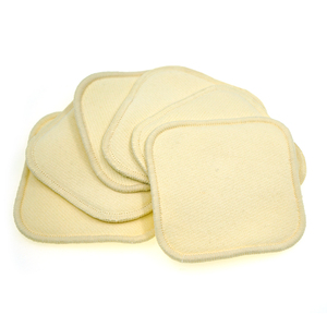 Struccante quadrato/rotondo in cotone riciclabile ecologico realizzato con <span class=keywords><strong>spugne</strong></span> e scrubber in cotone sostenibile - Product Image 3