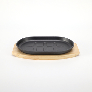 Sartén de Hierro Fundido Antiadherente de Alta Resistencia con Superficie Precurada, Juego de Utensilios de Cocina Negros - Product Image 1