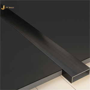 Perfil en U Decorativo Moderno de Acero Inoxidable EX280, Diseño de Moldura para Azulejos para Ingeniería Arquitectónica de Interiores, Hogar, Hotel, KTV - Product Image 1