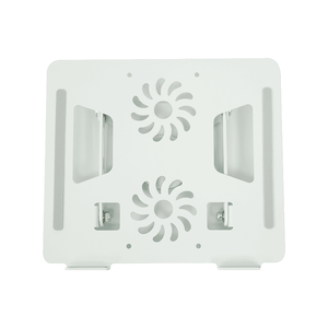 Kim loại có thể điều chỉnh máy tính xách tay đứng 360 độ xoay máy tính xách tay làm mát đứng có thể gập lại máy tính xách tay Riser đứng với đôi người hâm mộ - Product Image 6