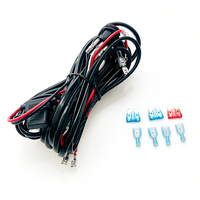 Kit Kabel Harness Lampu LED 12V 2 Kabel untuk Lampu Sorot Pabrik