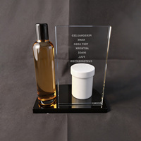 Présentoir cosmétique en acrylique entièrement personnalisé Neelpure 187019, imprimé UV, pour comptoir de magasin de détail