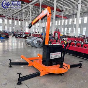 Mini-grue mobile électrique à batterie, hydraulique intégrale, simple et compacte, pour levage d'objets et d'équipements en atelier - Product Image 5