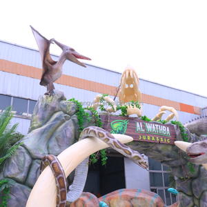 Personalizzabile di alta qualità fatto a mano il cancello della fabbrica del parco a tema dei dinosauri vende - Product Image 4