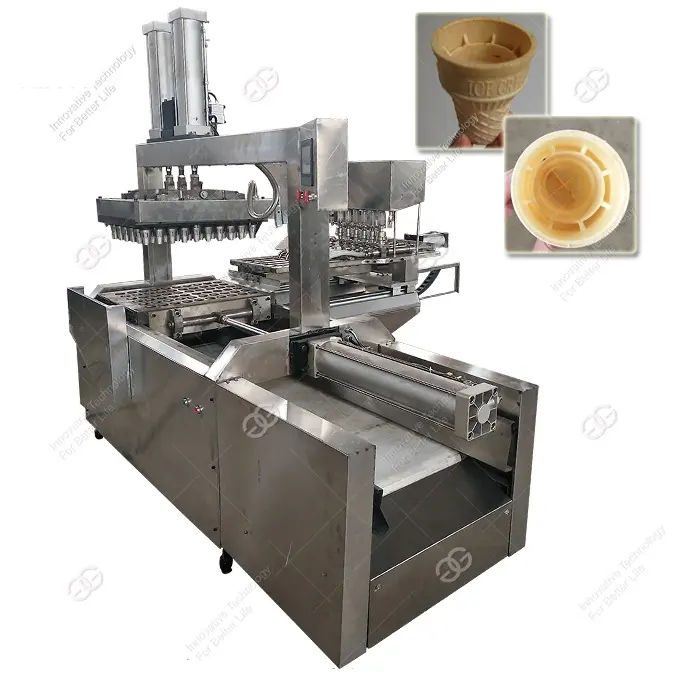 Full Automatic Industrial Ice Cream Snow Wafer Maker Pizza Cone Making Machine On Sale