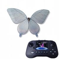 Jouet robot drone papillon télécommandé réaliste avec ailes battantes pour enfants, pour jouer en extérieur et en intérieur