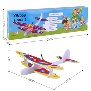 Diversión al aire libre para niños, juguete volador, modelo de planeador de avión lanzado a mano eléctrico, plástico moldeado por inyección para fiestas y juegos - Product Image 2