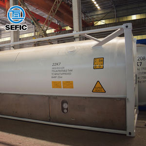 ASME 20FT T75 <span class=keywords><strong>l</strong></span>íquido criogênico LOX/LIN/Lar/LCo2/LNG produtos químicos iso tanques recipiente - Product Image 5