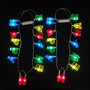 Ingrosso collane luminose a LED per feste <span class=keywords><strong>felice</strong></span> <span class=keywords><strong>anno</strong></span> nuovo di Halloween <span class=keywords><strong>natale</strong></span> & ringraziamento-lampeggiante per feste bomboniere collana - Product Image 1