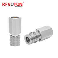 Adaptateur coaxial radio 50 ohms QMA mâle droit vers FME mâle pour connecteur d'antenne de station de base de communication cellulaire 4G 5G