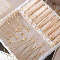 Collares de Acero Inoxidable con Diseño Original XL119, Collar con Colgante de Letra A-Z para Mujer, Joyería Hipoalergénica que No se Deslustra