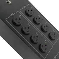 Unité de distribution d'alimentation intelligente Ethernet à télécommande 3 phases 480V avec 24 ports Prise US 7-20R