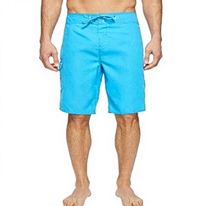 ONEILL Short de bain pour homme, tissé, mi-cuisse, avec cordon de serrage, couleur unie, 21 pouces, résistant à l'eau, séchage rapide, extensible, avec poches, bleu océan, taille 30 - Product Image 3