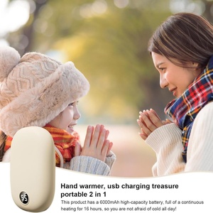 Chauffe-mains électrique portable mini USB rechargeable magnétique pour utilisation en extérieur et en camping-car avec fonction de ventilation et batterie - Product Image 5
