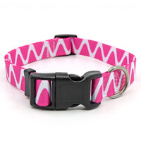 Colliers pour chien à motif géométrique tendance, fermeture à boucle réglable, matériau en nylon, petite race, style toutes saisons