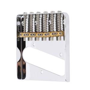 Puente de <span class=keywords><strong>guitarra</strong></span> de 54 mm con selletas de latón, puente metálico de 6 cuerdas de repuesto para guitarras eléctricas <span class=keywords><strong>Telecaster</strong></span> - Product Image 5