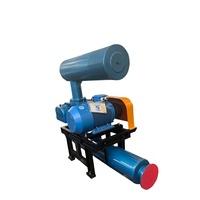 Compresseur de vapeur de refroidissement par air en acier inoxydable Ventilateur de racines de vapeur MJSR-150 le transport de biogaz