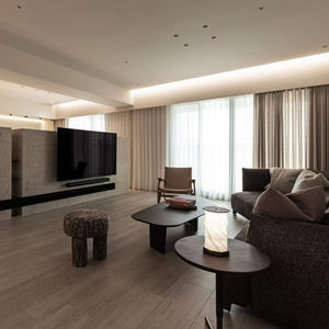 Villa moderne de luxe à deux étages de style chinois avec pierre à motifs et terrasse couverte, service de rénovation et de conception - Product Image 1