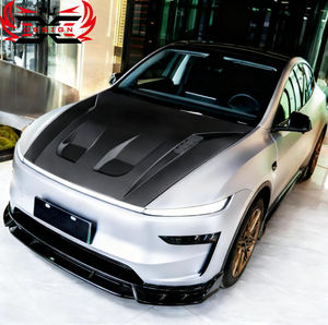 Para el Nuevo <span class=keywords><strong>Tesla</strong></span> Model Y Juniper 2025 2026, Venta Especial, Capó <span class=keywords><strong>de</strong></span> Fibra <span class=keywords><strong>de</strong></span> <span class=keywords><strong>Carbono</strong></span> Seca <span class=keywords><strong>de</strong></span> Alta Calidad, Cubierta del <span class=keywords><strong>Motor</strong></span>, Kit Aerodinámico - Product Image 4