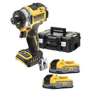 Atornillador de Impacto Profesional de 20V Max XR, Kit de Batería de Iones de Litio de 3.0Ah sin Escobillas, con Estuche y 3 Años de Garantía - Product Image 1