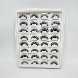 Bán buôn d-curl faxu Mink lông mi mở rộng <span class=keywords><strong>12mm</strong></span> đầy đủ dải lông mi, số lượng lớn nhãn hiệu riêng với biểu tượng tùy chỉnh | OEM/ODM hỗ trợ - Product Image 1