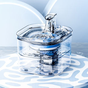 Dispensador de agua de plástico con carga USB, fuente de gato de nuevo diseño personalizado con función de llenado de botellas para perros y gatos - Product Image 6