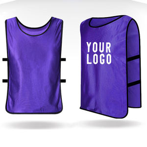 Chaleco de práctica de equipo multicolor de fábrica, venta al por mayor, logotipo personalizado, pinzas de fútbol para niños, Chaleco de Baberos de fútbol de entrenamiento para adultos - Product Image 6