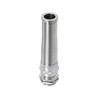 Passe-câble métallique M20 anti-pliage en laiton nickelé, attache-câble de protection