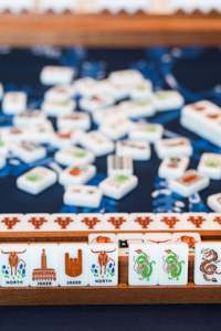 University of Texas® Mahjong <b>Tiles</b> | PRE‑ORDER | In stock end of August - Product Image 5