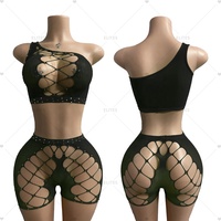 ELITES Prêt à expédier Qualité supérieure à prix abordable Grandes pierres brillantes Vente en gros pour filles Costume de performance Danse