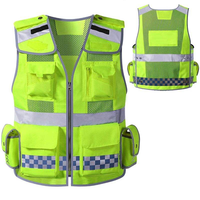Gilet di Sicurezza ad Alta Visibilità Riflettente - Leggero e Traspirante per Lavori all'Aperto