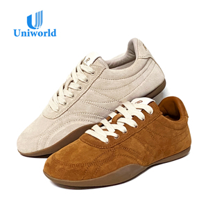Fournisseur direct du Vietnam sur Alibaba |   Baskets Plates Femme - Chaussures de marche athleisure en daim souple pour femme, sensation pieds nus, confort optimal - Product Image 6