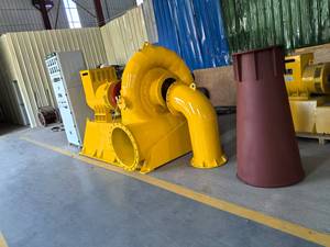 50kw Micro <span class=keywords><strong>Francis</strong></span> idro turbina uso generatore a magneti permanenti a bassa velocità ad alta efficienza - Product Image 3
