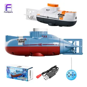 Mini điều khiển từ xa đồ chơi tàu ngầm thuyền giá rẻ vui Racing nhanh chất lượng cao RC thuyền tàu đồ chơi cho trẻ em trẻ em