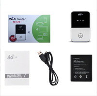 Routeur WiFi mobile 4G LTE MF903-5M, 3 cartes SIM Netcom, point d'accès, batterie intégrée, terminal Internet sans fil portable pour voiture
