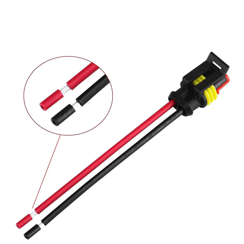 Car Connector 2 Pin Waterproof Connector