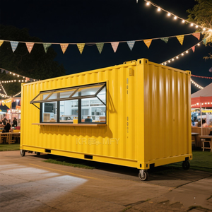 Contenedor Bar Portátil para Exteriores, Contenedor de Envío de 20 pies en Venta con Cocina, Cafetería, Tienda, Restaurante - Product Image 6