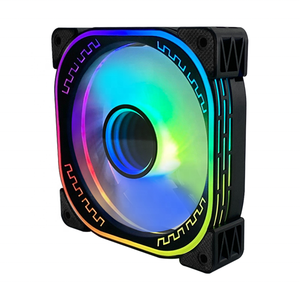 Ventilador de refrigeración para ordenador de escritorio, ventilador de caja de ordenador de escritorio, placa base, Enfriador de <span class=keywords><strong>CPU</strong></span> ventilado, 5VARGB, 3 pines/4 pines - Product Image 6