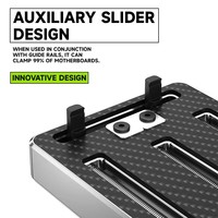 Luowei Lw-AP02 Fixation universelle à trois axes pour la réparation de cartes mères de téléphone, pour la soudure de puces IC et de cartes PCB, réparation de téléphones mobiles