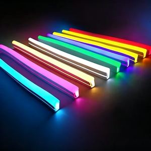 High Lumen Bendable Silicone <b>LED</b> Neon <b>Strip</b> <b>Light</b> IP65 <b>Waterproof</b> Vibrant Color for Indoor Outdoor Cafe Garden - Product Image 2