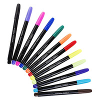 Marqueur de peinture de vêtements de haute qualité stylo tissu Permanent marqueur d'art de tissu Non toxique stylo de peinture colorée