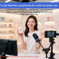 Système de monitoring intra-auriculaire sans fil 2,4 GHz PCBA à faible latence, module audio Bluetooth personnalisé pour écouteurs/casques TWS
