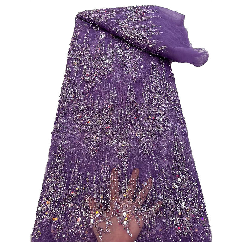 Tissu de maille de paillette