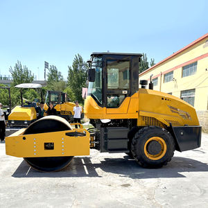 เครื่องอัดดินสำหรับถนนลูกกลิ้งยางมะตอยขนาด1-30ตันรถบดถนนดีเซลจีน8ตัน8000กก. - Product Image 4