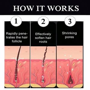 Factory Men's Crema depilatoria para depilación suave en axilas, piernas y <span class=keywords><strong>pecho</strong></span>, fórmula no estimulante para uso portátil - Product Image 4